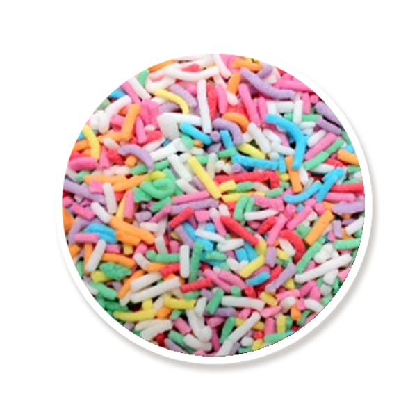 Rainbow Cake Topping Sprinkles 1KG