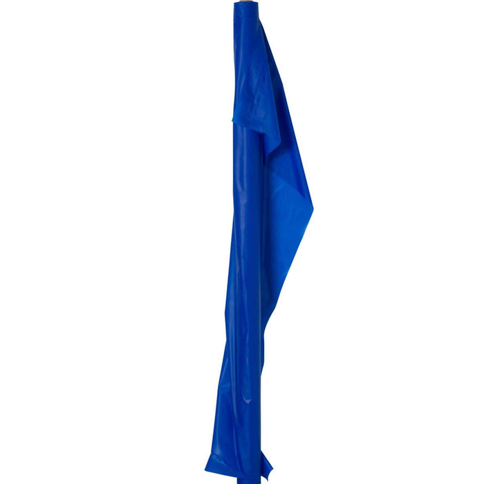 Royal Blue Plastic Table Cover Roll