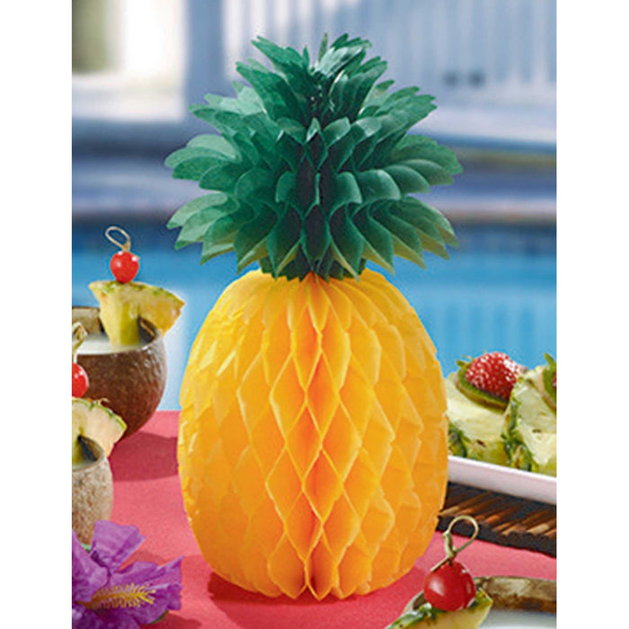 Tropical Pineapple Honeycomb Centrepiece
