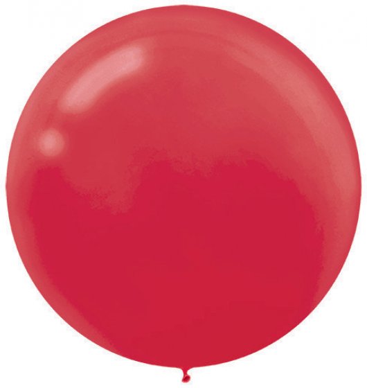 Latex Balloons Apple Red