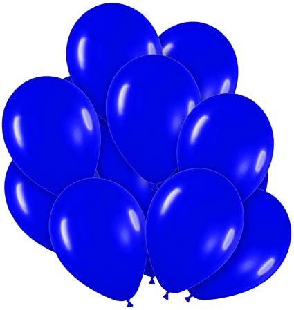 Latex Balloons Bright Royal Blue