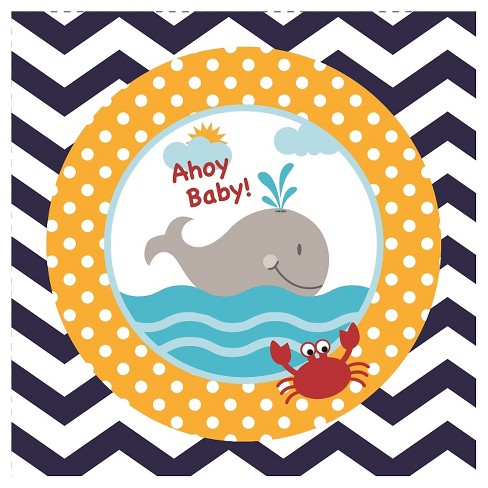 Ahoy Matey Luncheon Plate