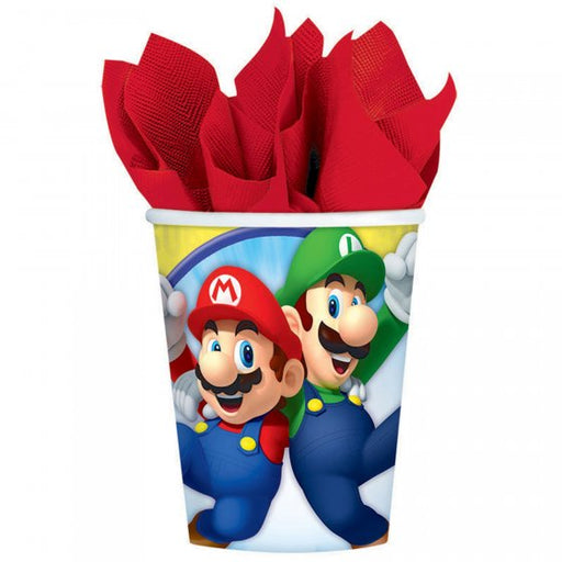 MARIO BROTHERS 266ML CUPS