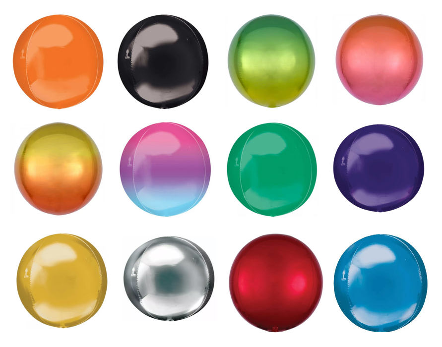 Ombre Orbz XL Balloon Round Many Colours