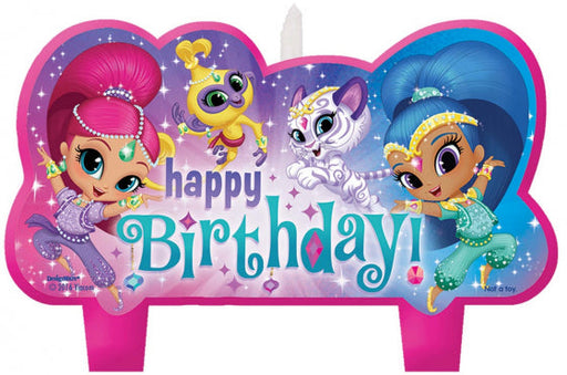 SHIMMER AND SHINE CANDLE BIRTHDAY SET