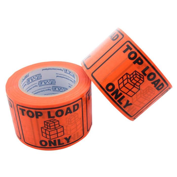 Top Load Only Sticker Labels