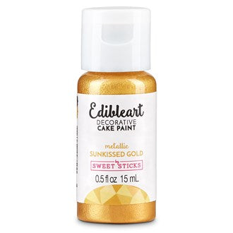Sunkissed Gold Edible Art Paint 15ml