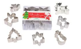 Christmas Boxed Mini Cutter Set 7pce (with Reindeer)