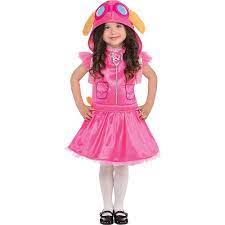 Skye Costume for Kids Dress Pink Themed Party