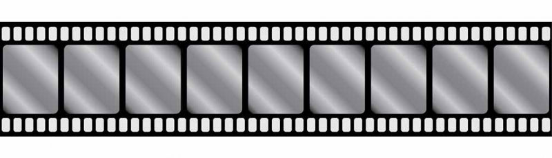 Hollywood Glitz & Glam Film Strip Tape