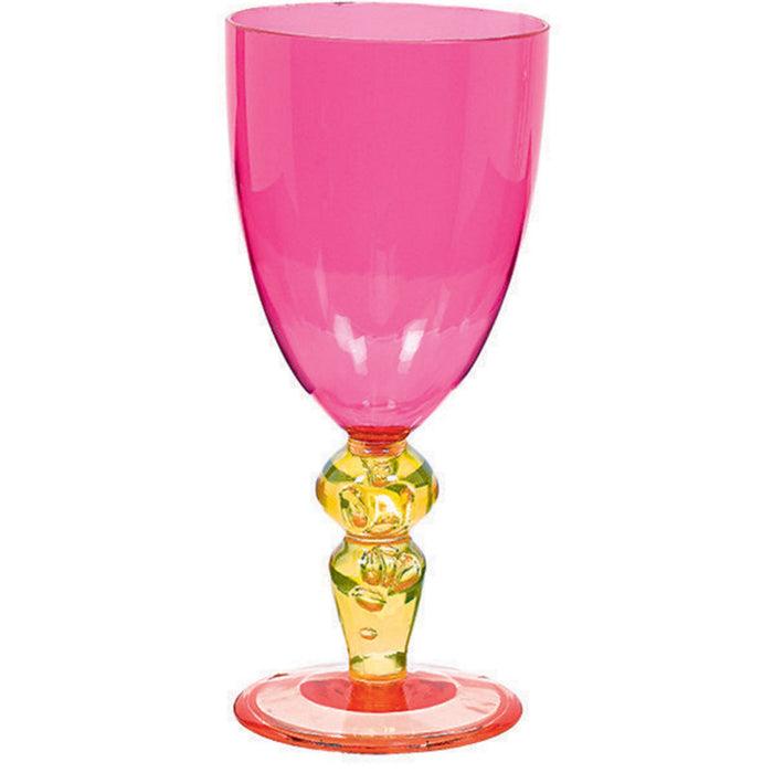 Wine Glasses Cocktail Cups Pink