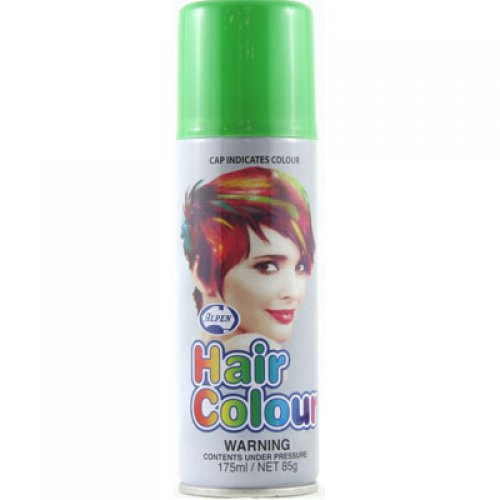 Fluro Red Green Hair Colour