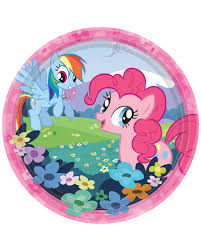 My Little Pony Luncheon Paper Plates