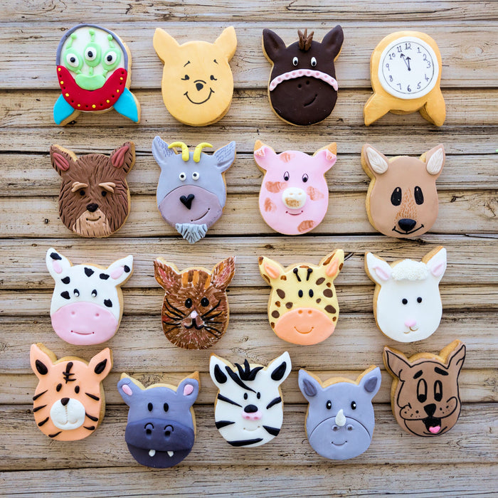 Animal Head Stainless Steel Cookie Cutter