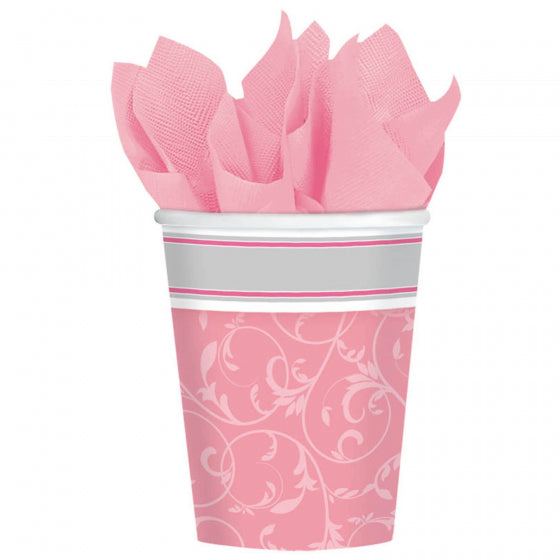 First Communion - Baptism  Pink Cups