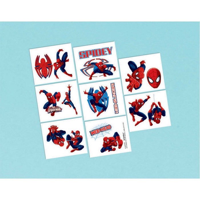Ultimate Spider-Man Tattoo Favors