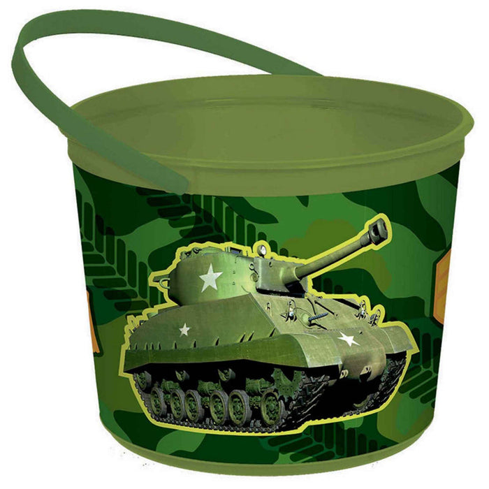Camouflage Container Bucket