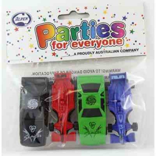 Mini Cars Birthday Party Favour