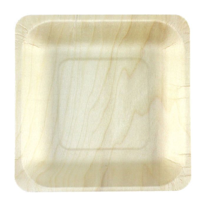 Wooden Plates Catering Table Decoration 10pcs