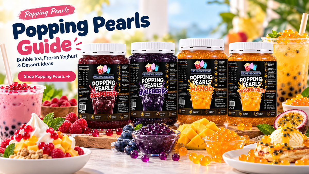 Popping Pearls Guide: Bubble Tea, Frozen Yoghurt &amp; Dessert Ideas