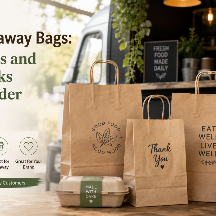 Kraft Takeaway Bags: What Cafes and Food Trucks Should Order for Cafes