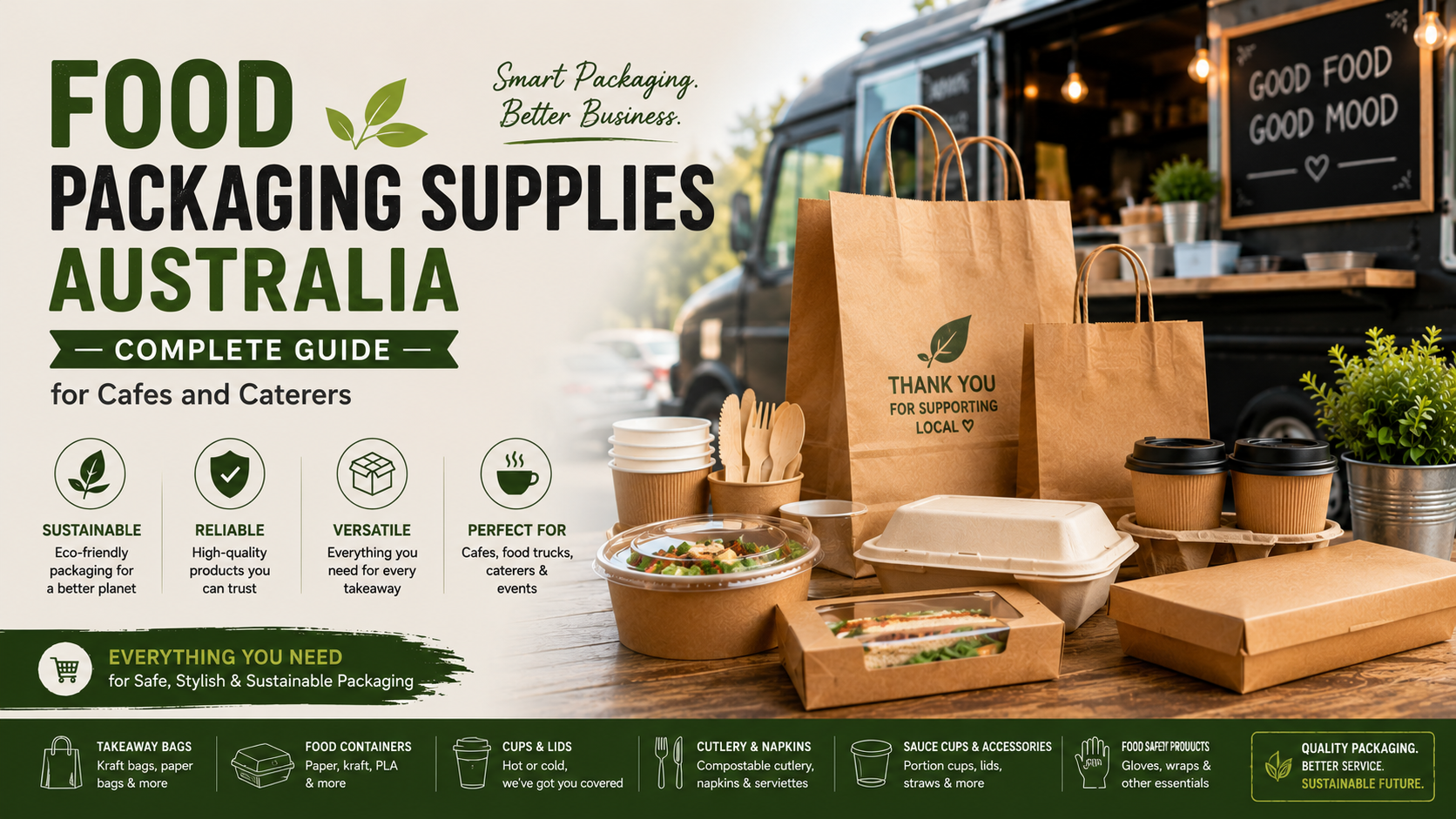 Complete Guide to Food Packaging Supplies in Australia | Cafes & Caterers