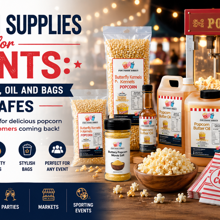 Popcorn Supplies Australia: Everything Cafes Need for Events