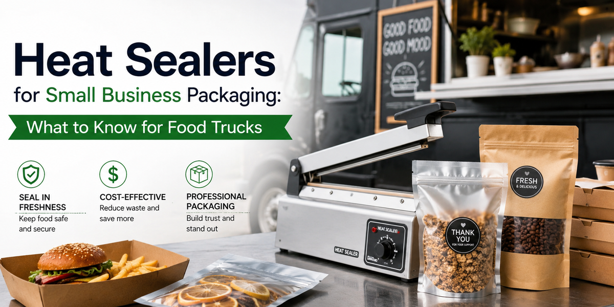 Heat Sealers for Small Business Packaging: What to Know for Food Truck ...