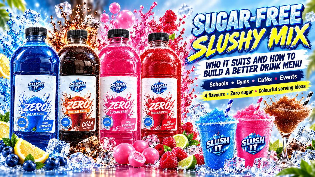 Sugar-Free Slushy Mix: Who It Suits and How to Build a Better Drink Menu