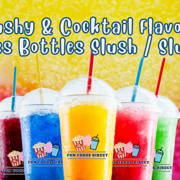 Slushy & Cocktail Flavour Mixes Bottles – Premium Slush & Slushie Syrups Australia