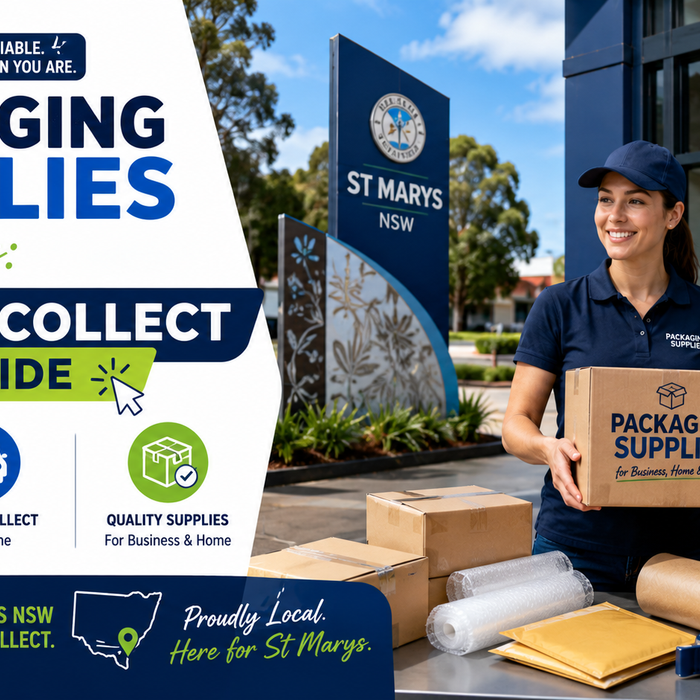 Packaging Supplies St Marys: Click and Collect Guide