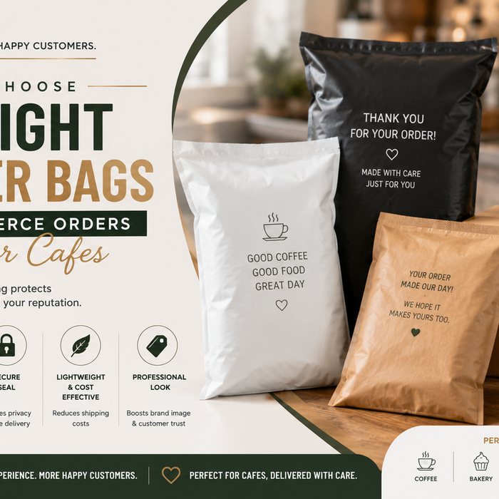 How to Choose the Right Courier Bags for Ecommerce Orders for Cafes
