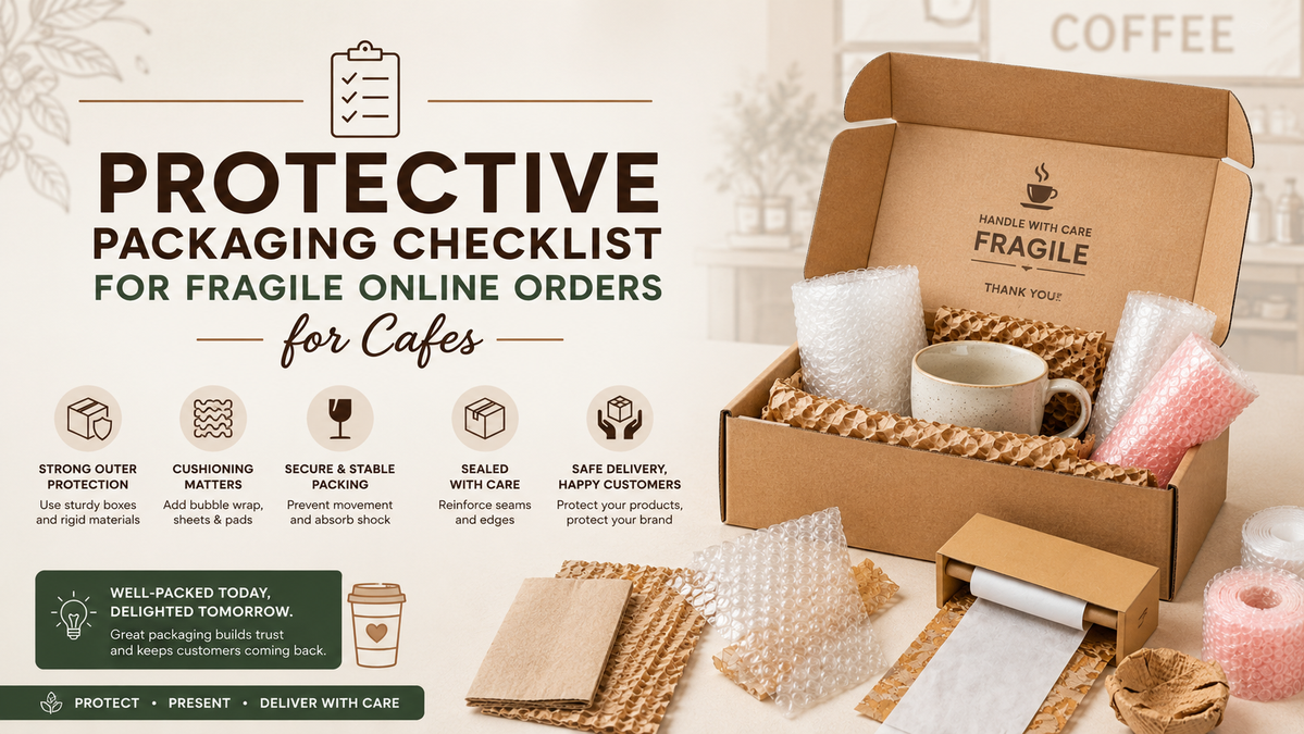 Protective Packaging Checklist for Fragile Online Orders for Cafes ...