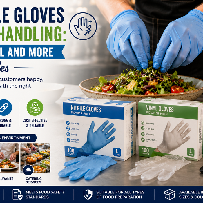 Choosing the Right Food Handling Gloves for Your Cafe