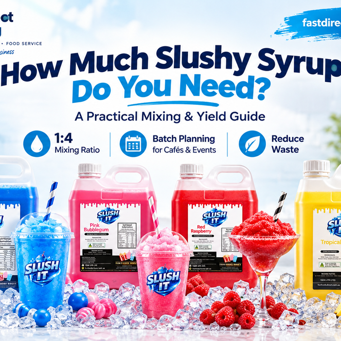 How Much Slushy Syrup Do You Need? A Practical Mixing & Yield Guide
