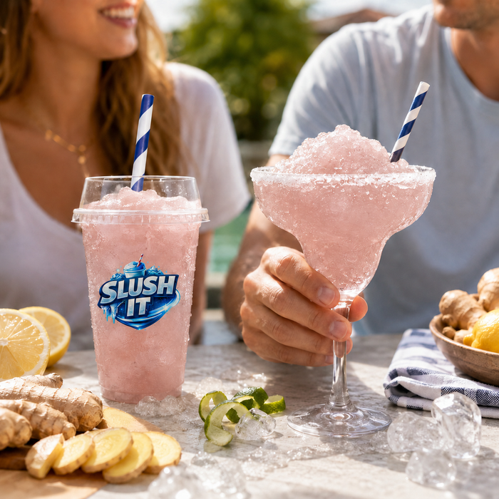Dry Ginger Ale Slush / Slushie Mix Bottles