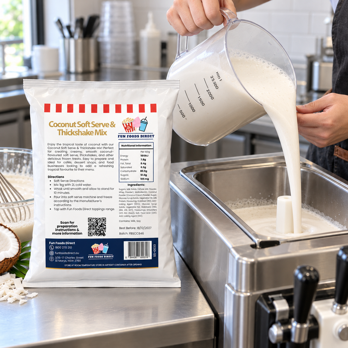Coconut Soft Serve & Thickshake Mix