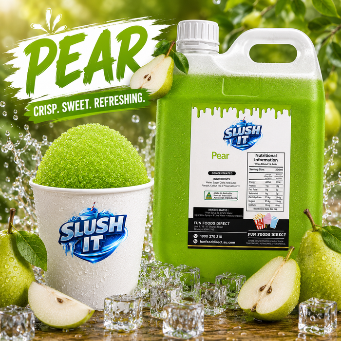 Pear Sno Cone Flavour Bottle