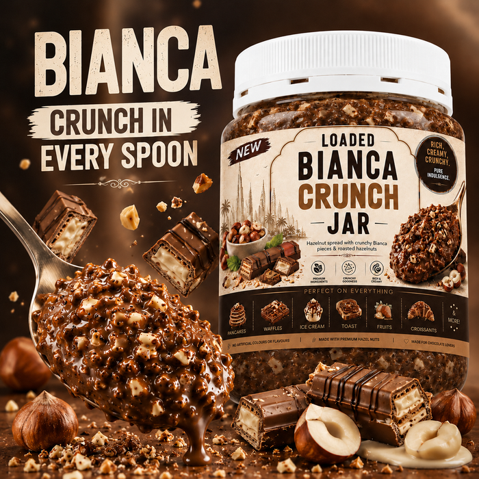 Loaded Bianca Crunch Jar 375ml