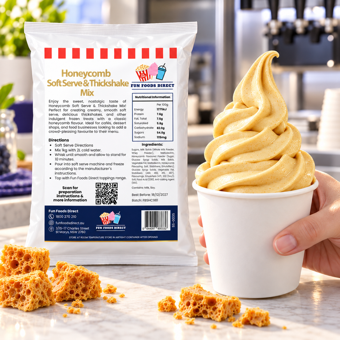Honeycomb Soft Serve & Thickshake Mix