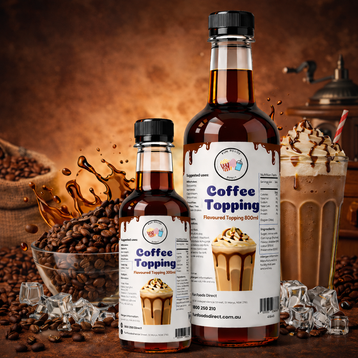 Coffee Dessert Topping for Thickshakes, Sundaes & Drinks