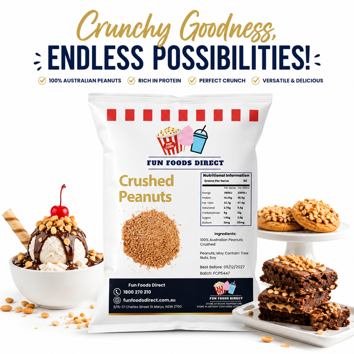 Crushed Peanuts – Bulk Sizes