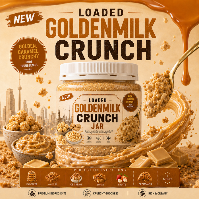 Loaded Goldenmilk Crunch Jar 375ml