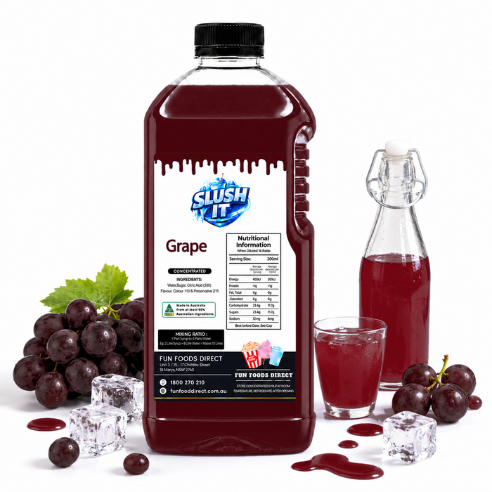 Grape Cordial Mixes 2L
