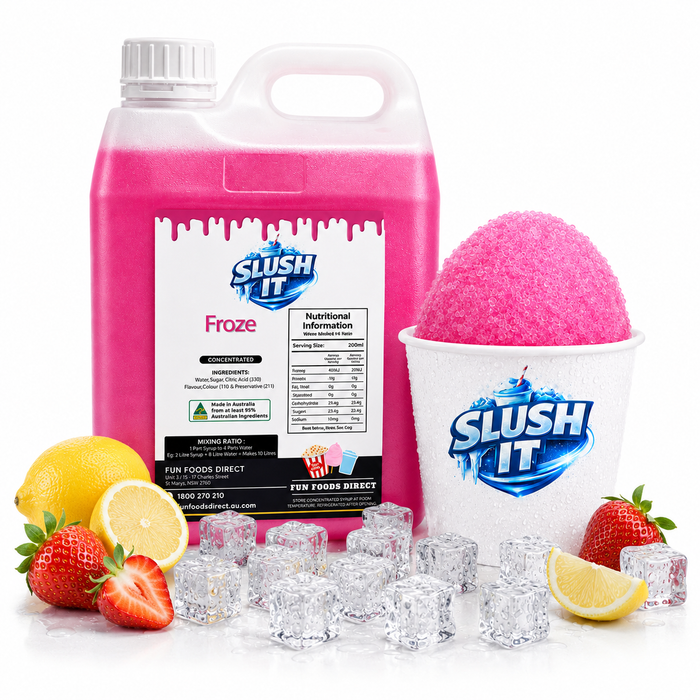 Froze Sno Cone Flavour Bottle