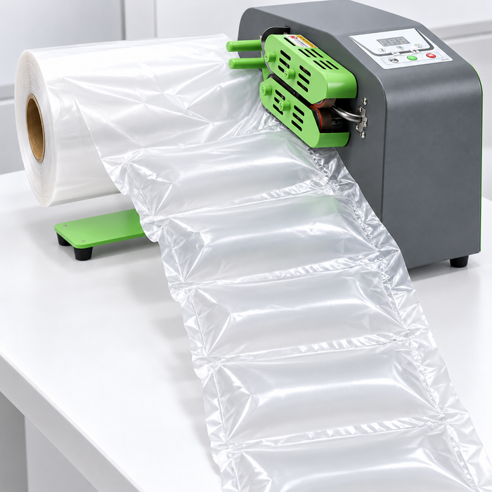 Air Cushion Machine & 500m HDPE Pillow Film Bundle Australia
