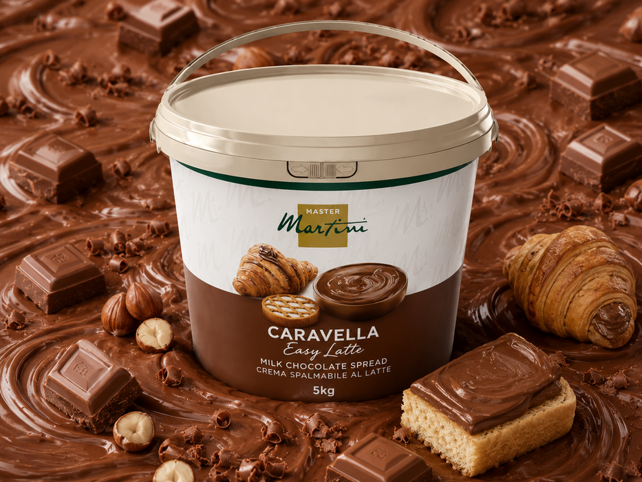 Master Martini Caravella Easy Latte Milk Chocolate Spread 5kg