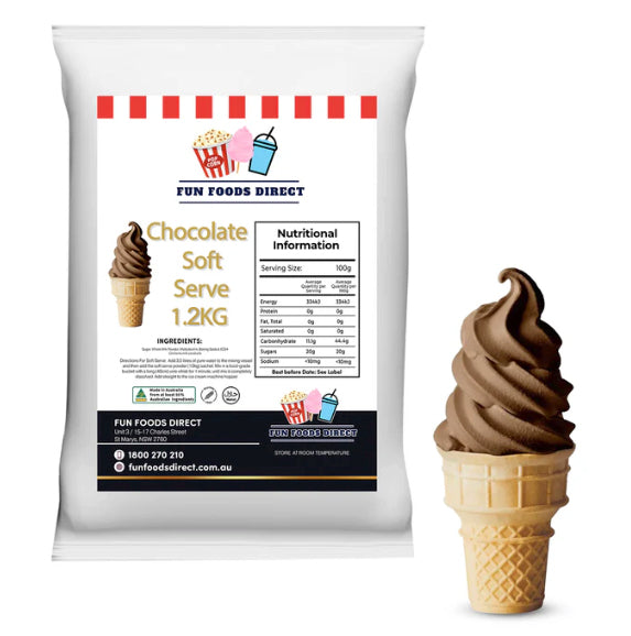 Luxury Premium Chocolate Soft Serve Mix