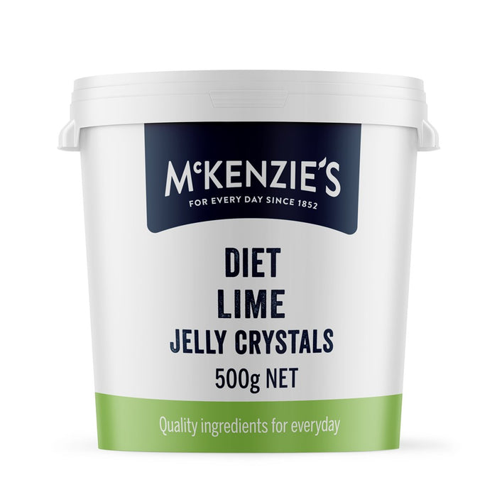 McKenzie Diet Jelly Green Lime 500g