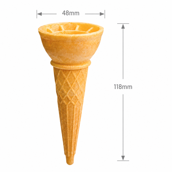 Kids Ice Cream Cones – Bulk Pack (300 Cones)